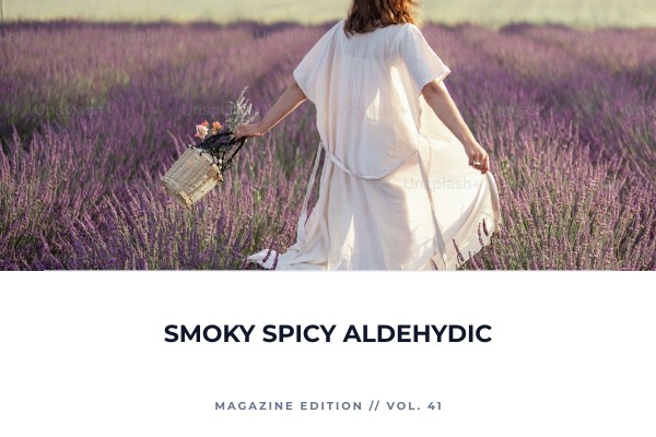 smoky spicy aldehydic